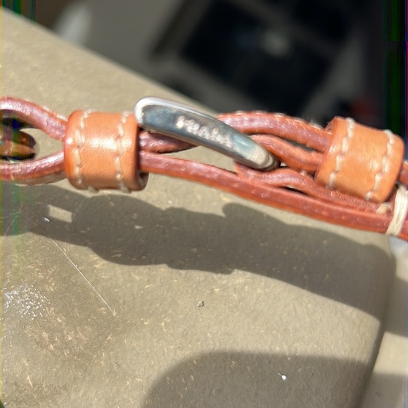 PRADA MINI NYLON & LEATHER BLUE PURSE - Picture 7 of 15